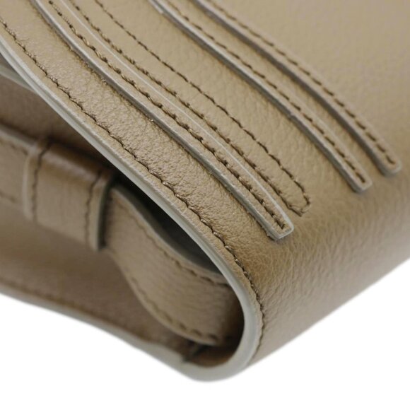 Chloe  Marcie Leather Crossbody Bag Brown - Picture 6 of 14